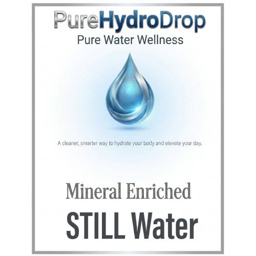 PureHydroDrop – Purified Mineral Enriched STILL Water